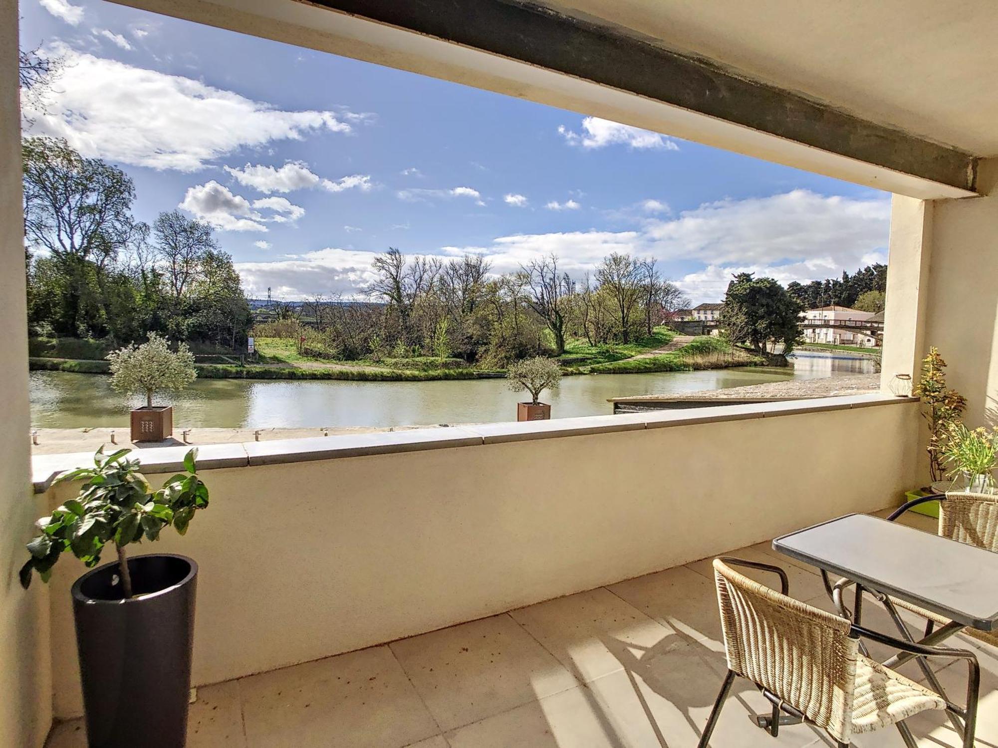 Le Canal - Appartement Avec Vue 4 Personnes La Redorte Zewnętrze zdjęcie